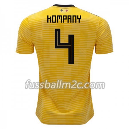 Fußballtrikots Belgien Kompany 4 Auswärts Trikotsatz WM 2018 Fußballtrikots Belgien Kompany 4 Auswärts Trikotsatz WM 2018